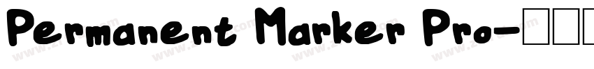 Permanent Marker Pro字体转换